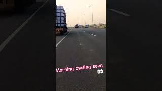 morning cycling  seen some things can you guess #cyclinglife #morning #travel #viral #vlog #shorts