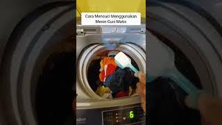 Cara Mencuci Menggunakan Mesin Cuci Matic 1 Tabung