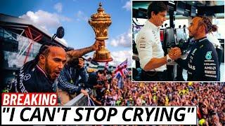 F1 NEWS  Hamilton Emotional After BRITISH GP Win and Toto Wolff Keeps His Promise