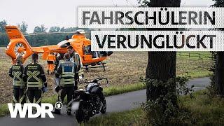 Rettung aus der Luft Motorradunfall bei Fahrstunde  S08E01  Feuer & Flamme  WDR