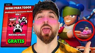 7 DIAS DE REGALOS GRATIS  SKIN DE BOB EN LA TIENDA POR DINERO ? Y MAS... en BRAWL STARS