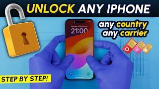 Unlock iPhone from Carrier - Use ANY SIM Card in any Country All iPhone Models Supported