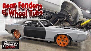 70 Ford Mustang Fastback • Wheel Tubs & Rear Fenders