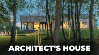 Inspired by Nature  Architect’s Own Home that Unites Modern Architecture Design Art and Craft