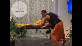 Massage Hawaïen démonstration des techniques sur haut du corps par Didier de @massagenicedomicile