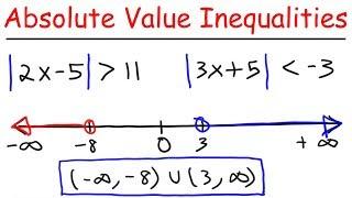 Absolute Value Inequalities - How To Solve It