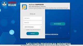 Cara Instal Dapodik 2024 di Laptop Baru atau Belum Pernah Terinstal Dapodik