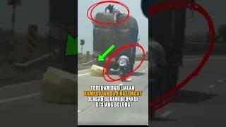 Terekam Kamera Mobil Komplotan Bajing Loncat Beraksi di Siang Bolong #bajingloncat #hatihatidijalan