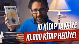 10 kitap tavsiye 10.000 KİTAP HEDİYE