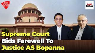 Supreme Court Bids Farewell To Justice AS Bopanna  SCBA Event  Supreme Court Live  Law Today Live