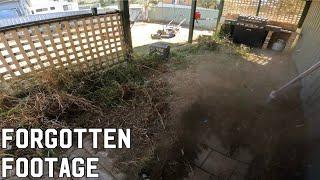 OVERGROWN AREA TRANSFORMED IN TO A PEACEFUL PATIO- ASMR SOUNDS