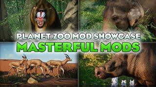 ⭐ MASTERFUL MODS  Planet Zoo Mod Showcase