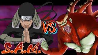 Hiruzen OP without Ex Ultimate VS Four Tails  Surprise Attack Mission No.49 