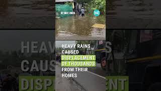 Heavy Rains Disrupt Life In Kerala & Karnataka