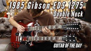 1985 Gibson EDS 1275 Double Neck Cherry  Guitar of the Day