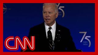Biden gives closely watched speech at NATO summit
