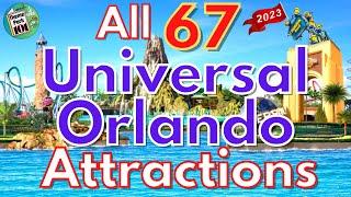 Universal Orlando Resort ATTRACTION GUIDE - Universal Studios Islands of Adventure & Volcano Bay