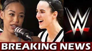 WNBA Star Caitlin Clark Invited To Compete In 2025 Royal Rumble By WWE Superstar Bianca Belair