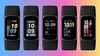Fitbit Charge 5 Clock Faces See All 23 in Actual Use