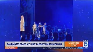 Bandmates brawl at Janes Addiction reunion gig