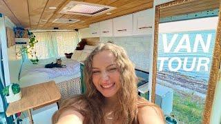 DIY Dreamy Cottage Camper Van VAN TOUR