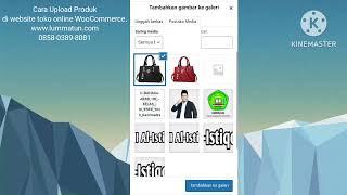 Cara upload produk di WooCommerce toko online