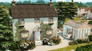 Sunshine cafe & Flower shop  The Sims 4  no cc  stop motion