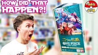 AMAZING card pulls in the OP08 One Piece Card Game Unbelievable pulls in the Two Legends set 