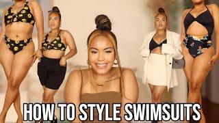 HOW TO STYLE SWIMSUITS  CUPSHE SWIMSUIT TRY ON HAUL AFFORDABLE BATHING SUITS UNDER $30