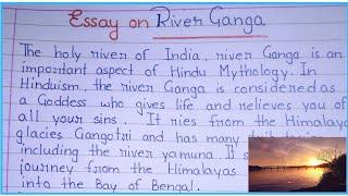 English Essay on River Ganga  Indian River Ganga  English essay 