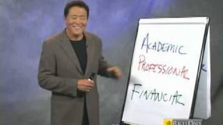 Robert Kiyosaki -  3 Types of Education