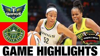 Dallas Wings vs Seattle Storm FULL GAME Highlights  Womens Basketball  2024 WNBA