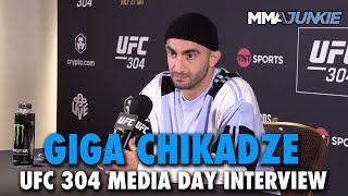 Giga Chikadze Guys that try to wrestle with me get knocked out faster  UFC 304