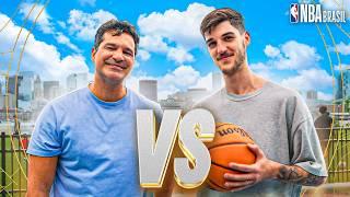 CAIO TEIXEIRA VS. PAULO ANTUNES DESAFIO X1 NO BASQUETE QUEM LEVOU A MELHOR?