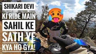 First Motovlogger Ride to the Toughest Route to Shikari Devi Temple  Ride ke First Day Ho Gya Seen