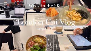  London Business School Vlog  Intense week of Deadlines Galentines & Home cooking 런던 대학생 브이로그