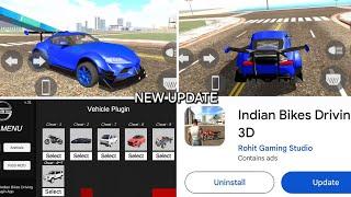 Indian Bikes Driving 3d New Update Cars Modified System Add  Plugin App Add New Car Use Mod Slots