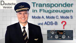 Transponder im Flugzeug und wie er funktioniert.Luftfahrt verständlich erklärt