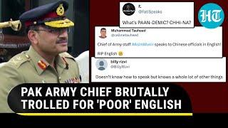 Pak Netizens mock their Army Chief over poor English Sounds like Ratta-fication  Watch