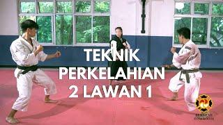 Teknik Perkelahian Kempo 2 Lawan 1