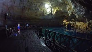 Cenote Multum Ha Coba near Mayan Ruins of Coba Underground Cenotes Cave Grotto Mexico GoPro Hero4 4K