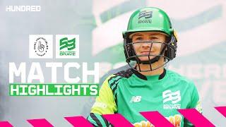 Wyatt STARS in rain-affected clash ⭐️  Oval Invincibles v Southern Brave Highlights