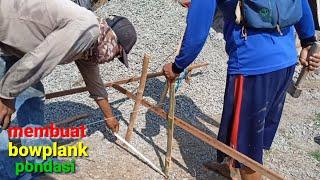 how to make a house from scratch make a bowplank and dig the ground