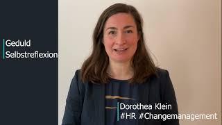 Dorothea Klein #OpenToWork #HR #Changemanagement