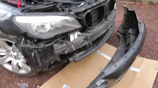 BMW F01 F02 F03 F04 Headlight removal including the bumper