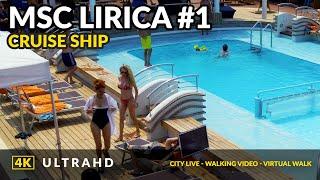 MSC Lirica -  Pool deck Fun and activities