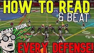 MAKE PASSING EASY How to READ & BEAT EVERY DEFENSE in Madden NFL 24 Offense Tips & Tricks