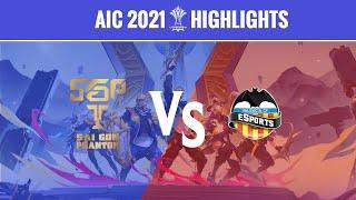 Highlights Saigon Phantom vs Valencia CF Esports  AIC 2021 Group Stage Day 2