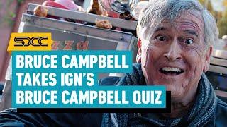 Bruce Campbell Takes IGN’s Bruce Campbell Quiz  Comic Con 2024