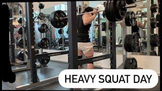 Heavy Squats - Making Coach Gregs Anabolic French Toast